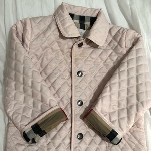 100% Authentic Burberry Quilted Jacket Girls 18M